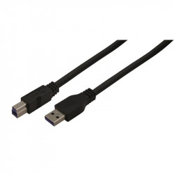 Cordon USB 3.0 A/B mâle-mâle high speed 2.00m