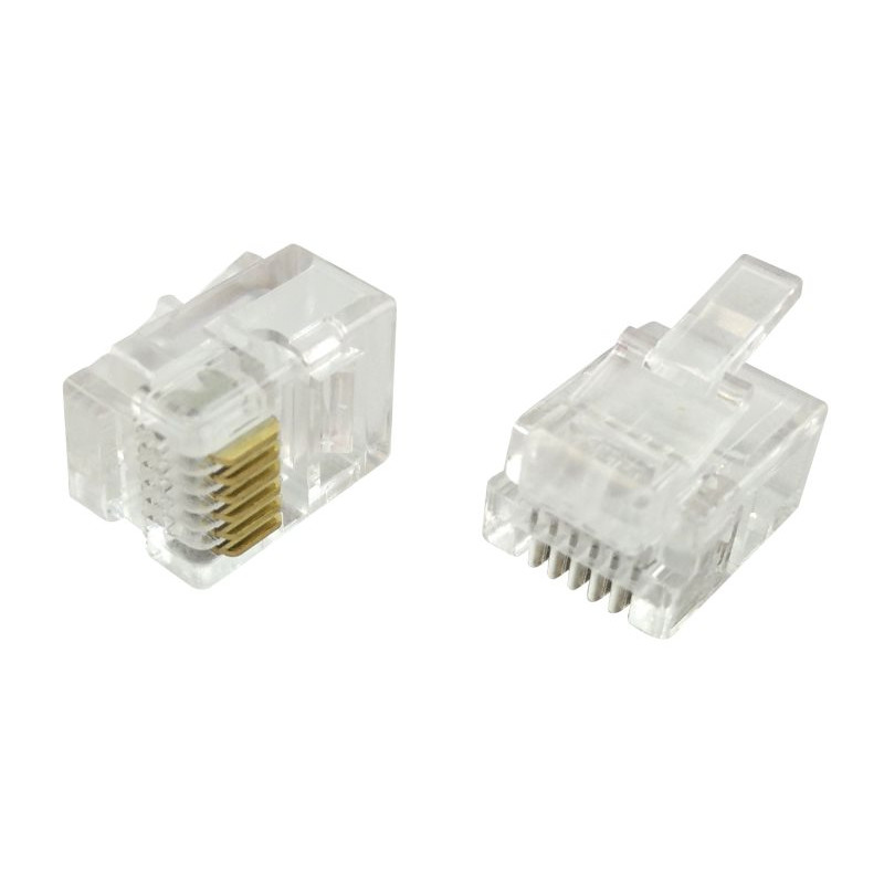 Connecteur RJ12 sachet de 100