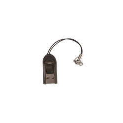 Mini lecteur USB 2.0 de cartes microSD/TFLASH attache porte clé-noir
