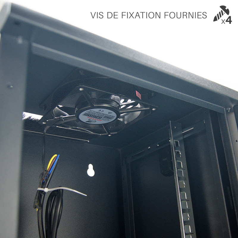 Ventilateur baie de brassage rack 19 pouces et 10 pouces AVETIC.fr — free download