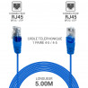 Câble téléphonique RJ45 UTP 1 paire 4/5 Bleu 5,00 m