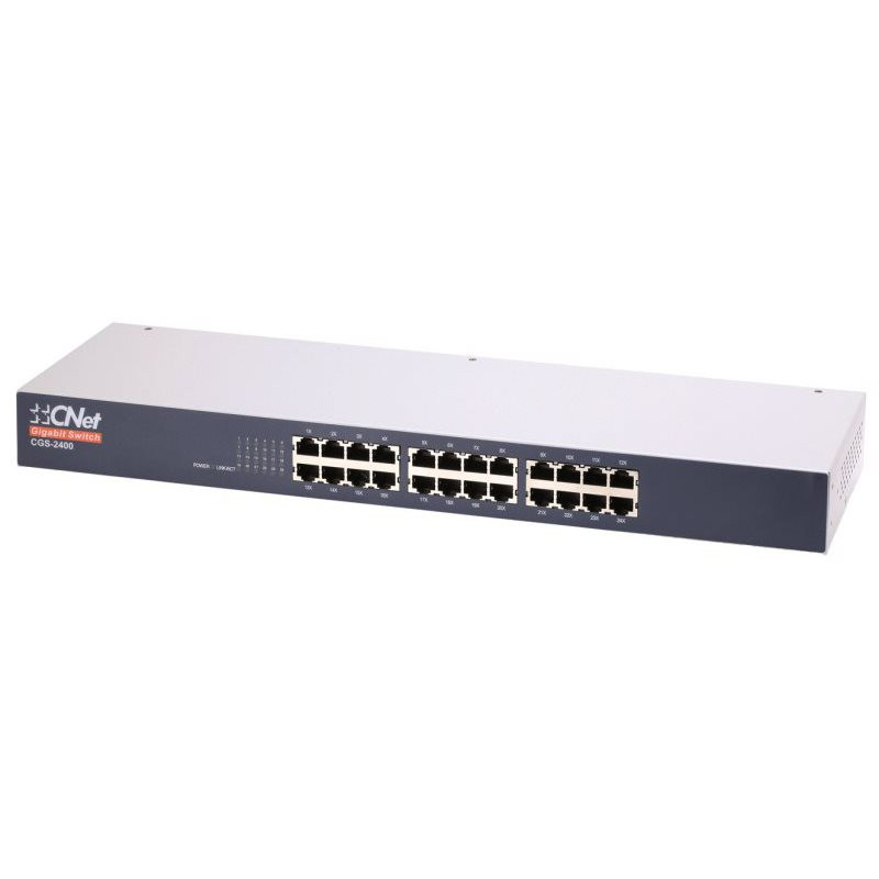 Switch réseau 24 ports 10/100 rackable C Net