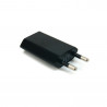Chargeur secteur USB compact 1A noir sachet