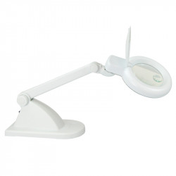 Lampe loupe 3+12 dioptries 12 Watts Blanche