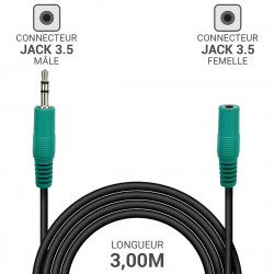 Cable HDMI 1.4 articule A/A connecteurs Or 3.00m
