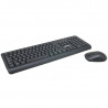 Pack clavier souris sans fils multimédia 2.4 GHz portée 10.00m noir
