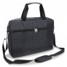 Sacoche pour PC portable 15.6'' et documents en nylon noir