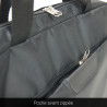 Sacoche pour PC portable 15.6'' et documents en nylon noir