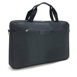 Sacoche pour PC portable 15.6'' et documents en nylon noir