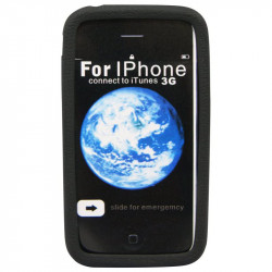 Coque silicone pour iPhone 3G/3GS couleur Waytex