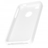 Coque silicone rigide blanc pour iPhone 4/4S Stk IP4TPUWH