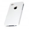 Coque silicone rigide blanc pour iPhone 4/4S Stk IP4TPUWH