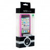 Coque silicone rigide rose pour iPhone 4/4S Stk IP4TPUPK
