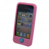 Coque silicone pour iPhone 4/4S Rose Waytex