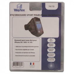 Etui housse protection sport attache bras scratch pour iPhone 4/4S 