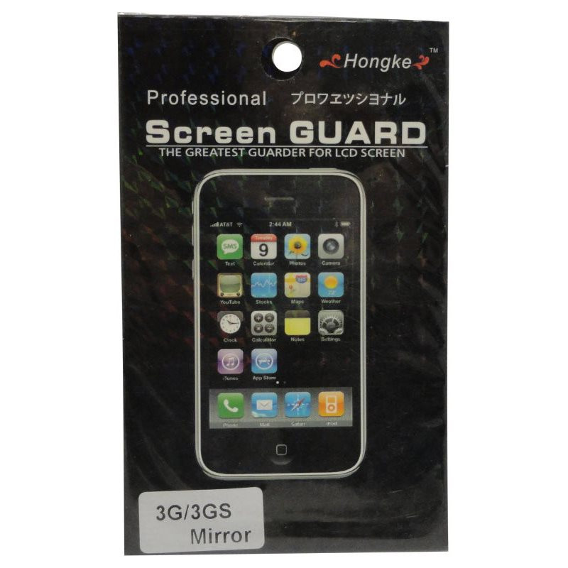 Film de protection miroir avec chiffon pour iPhone 3G/3GS