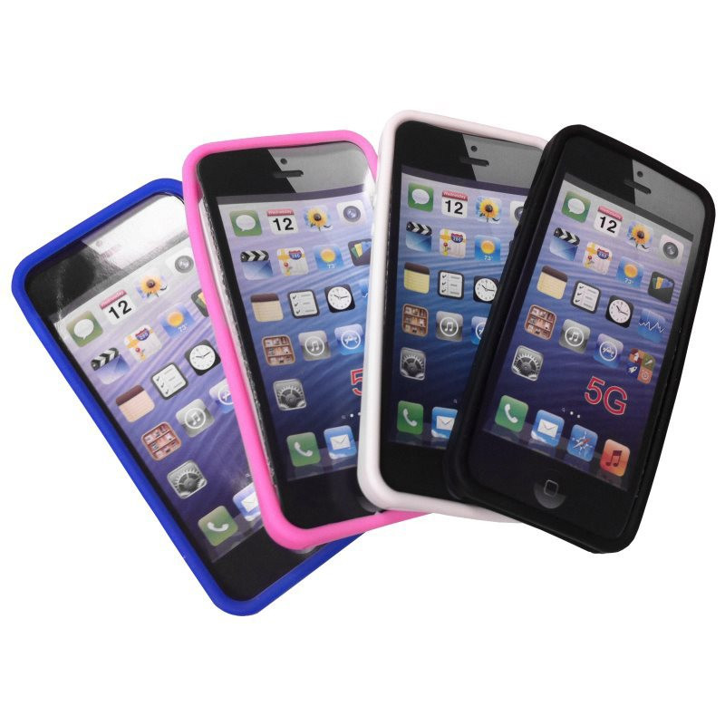 Housse silicone pour iPhone 5 noir