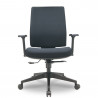 Fauteuil de bureau  dossier matelassé et dacron