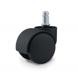 Roulette universelle pour fauteuil de bureau couleur noir 11/50mm