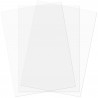 Couvertures de reliures transparente A4 pack de 100 - 200 microns