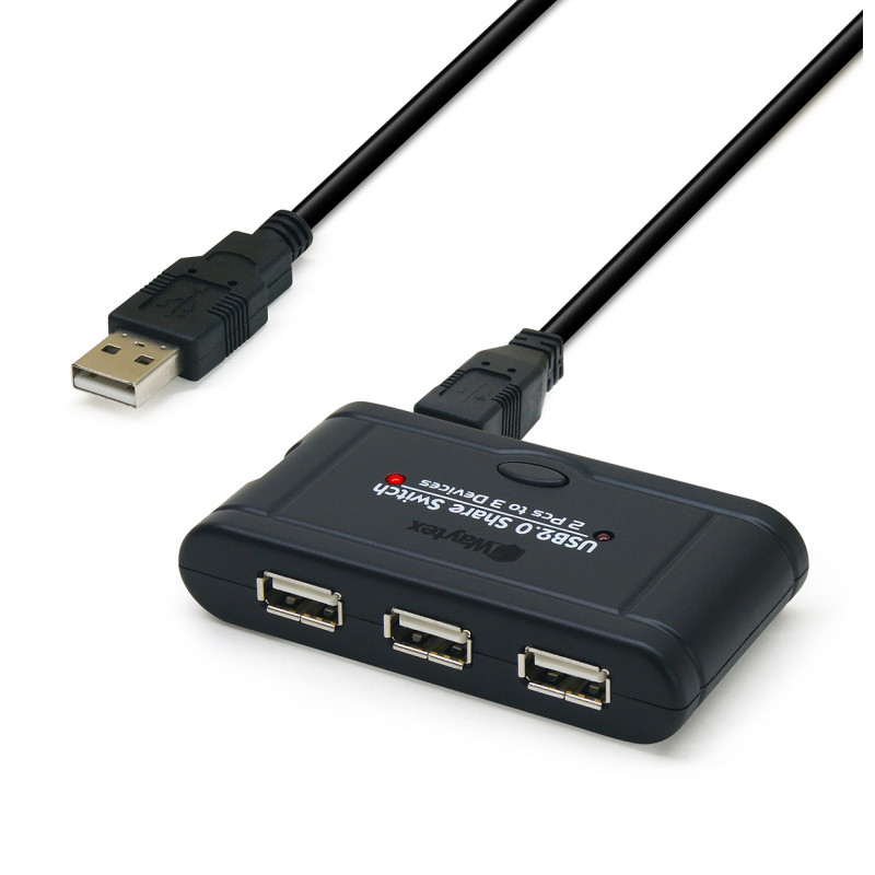 Hub USB alimenté 7 ports USB 2.0 avec 1 cable USB