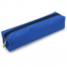 Trousse Fourre-tout 18 x 3,5 x 4,5 cm Textile Souple Bleu Uni