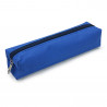 Trousse Fourre-tout 21x4x4 cm  Zippé Textile Souple Bleu marine 