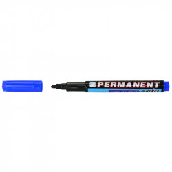 Marqueur permanent Bleu pointe ogive 2 mm