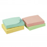 Notes adhésives repositionnables pastel Pack 4 mini blocs 3,75 x 5cm