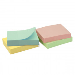 Notes adhésives repositionnables pastel Pack 4 mini blocs 3,75 x 5cm