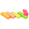 Marque-pages autocollants pack de 5 mini blocs 5 x 1,5 cm adhésif rep