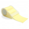 Rouleau note adhésive repositionnable 5 cm x 5m jaune pastel