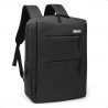 Sac à Dos Urbain 15,6 Pouces Polyester Oxford Multipoches USB Noir