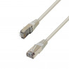 Câble RJ45 Réseau Ethernet Cat 5e FTP blindé Gris 0,50m