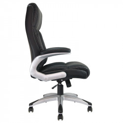 Fauteuil de bureau pied chrome
