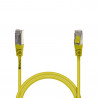 Câble RJ45 Réseau Ethernet Cat 5e FTP blindé Jaune 0,50m