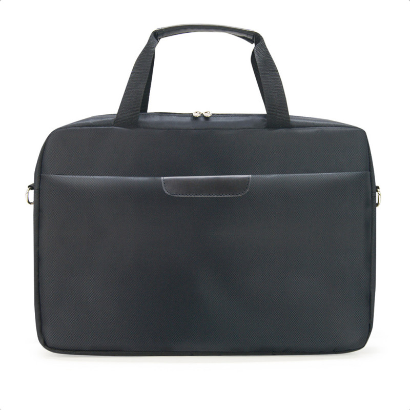Sacoche Porte Documents Multipoches et PC jusqu'à 15.6'' Nylon Noir