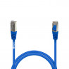 Câble Réseau Ethernet RJ45 Cat 5e FTP blindé Bleu 1m