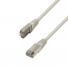 Câble Réseau Ethernet RJ45 Cat 5e FTP blindé gris 2m