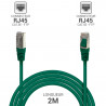 Câble Réseau Ethernet RJ45 Cat 5e FTP blindé vert 2m