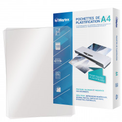 Pochettes de plastification A4 épaisses 2x175 microns -...