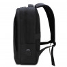 Sac à Dos Urbain 15,6 Pouces Polyester Oxford Multipoches USB Noir