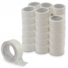Ruban adhésif d'emballage  blanc, large 50mm - Lot de 36