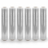 Pack 6 Films palette transparent 50cm x 250m 25 microns étirable