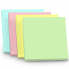 Bloc note reposition Pastel 400 feuilles 75x75mm 4 blocs 100 feuilles