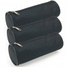 Lot 3 Trousses Rondes Noir Fourre-tout multiusage