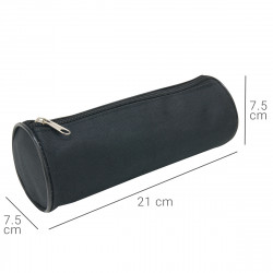 Lot 3 Trousses Rondes Noir Fourre-tout multiusage