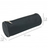 Lot 3 Trousses Rondes Noir Fourre-tout multiusage