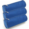 Lot 3 Trousses Rondes Bleues Fourre-tout multiusage