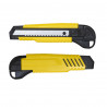 Pack 10 cutters 18mm plastique solide + 20 lames de rechange